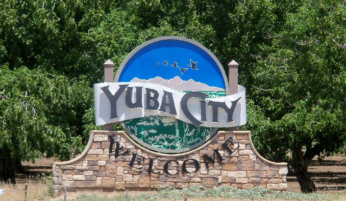 yuba city sign